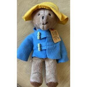 Vtg 1975 Paddington Bear Stuffed Animal Plush Eden Toys TAG Look After This Bear
